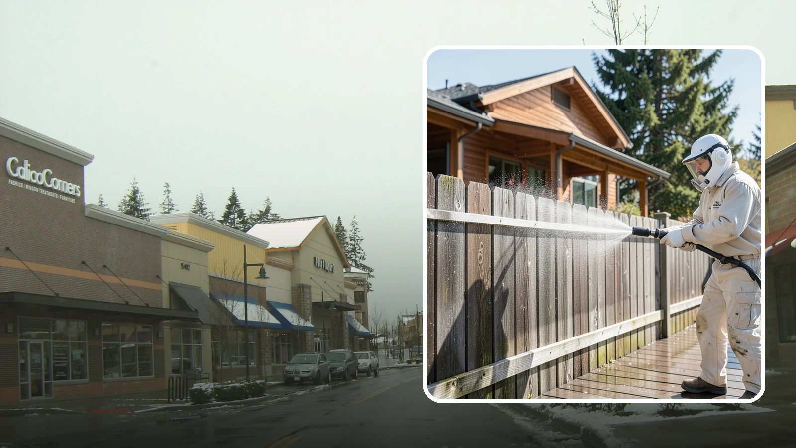 Fence Sealing in Mill Creek, Snohomish County, WA - Clear water-repellent sealing for wood fences that fends off the rot, graying, and moss our damp climate encourages.