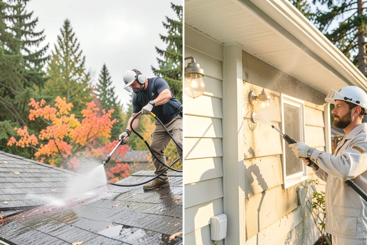 Fence Sealing in Mill Creek, Snohomish County, WA - Wash the fence and remove mildew, algae, and loose fibers