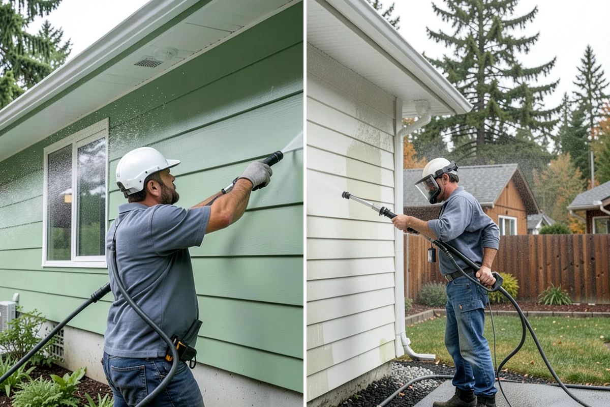 Fence Sealing in Sedro-Woolley, Skagit County, WA - Wash the fence and remove mildew, algae, and loose fibers