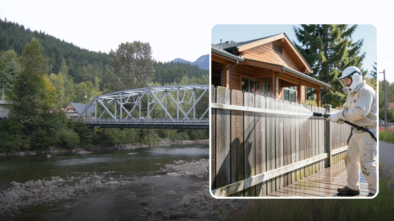 Fence Sealing in Skykomish, King County, WA - Clear water-repellent sealing for wood fences that fends off the rot, graying, and moss our damp climate encourages.