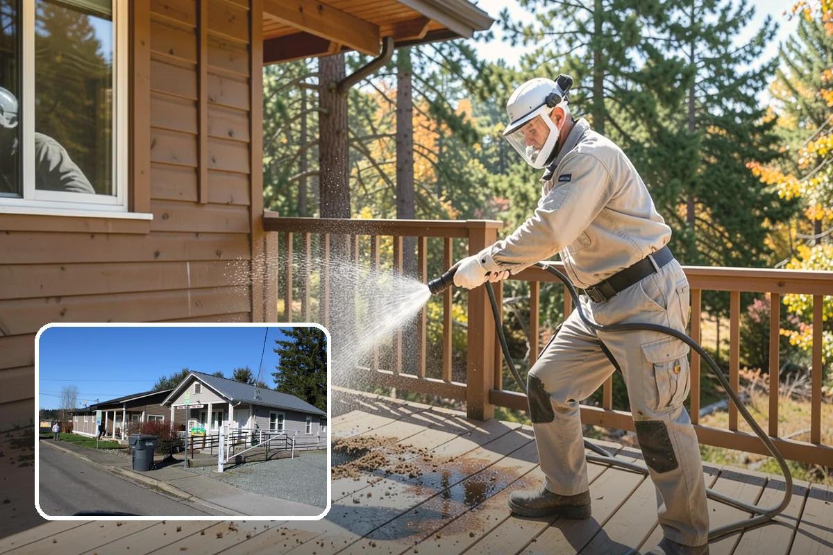 Fence Sealing in South Prairie, Pierce County, WA - Sheds rain to slow rot in posts, rails, and pickets