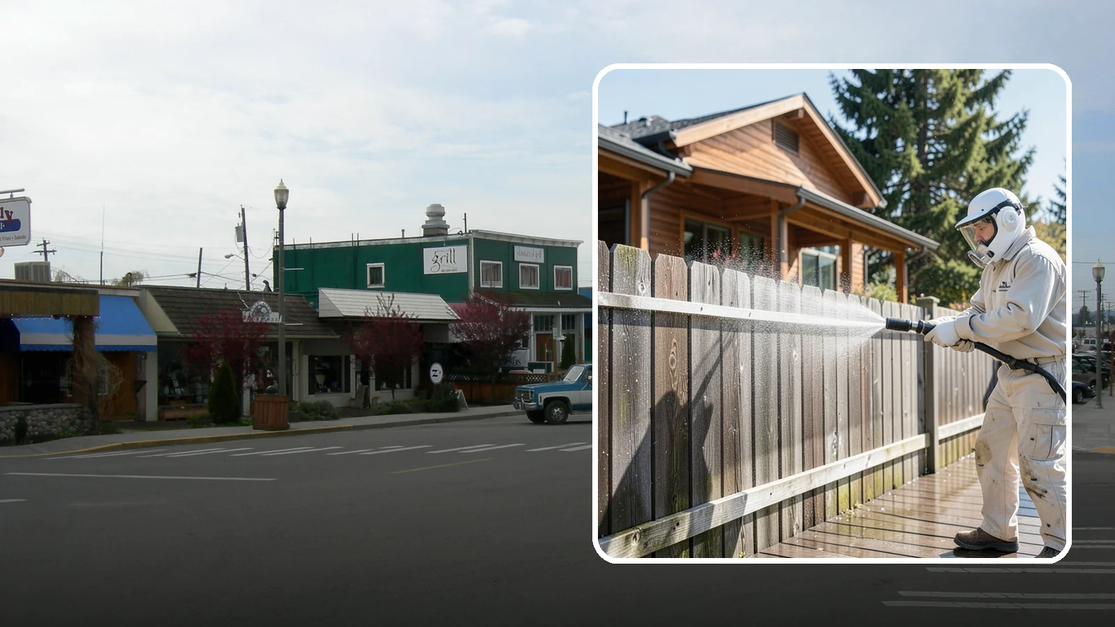 Fence Sealing in Stanwood, Snohomish County, WA - Clear water-repellent sealing for wood fences that fends off the rot, graying, and moss our damp climate encourages.
