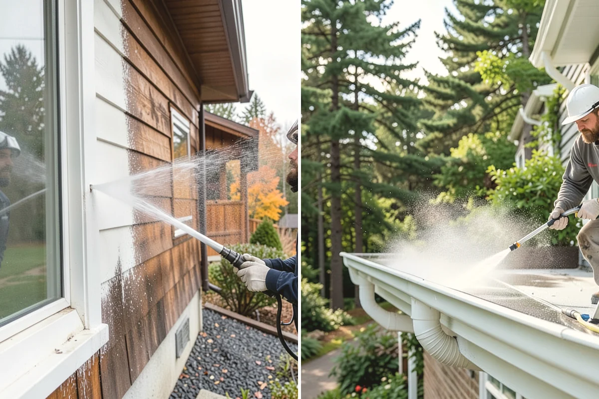 Fence Sealing in Steilacoom, Pierce County, WA - Wash the fence and remove mildew, algae, and loose fibers