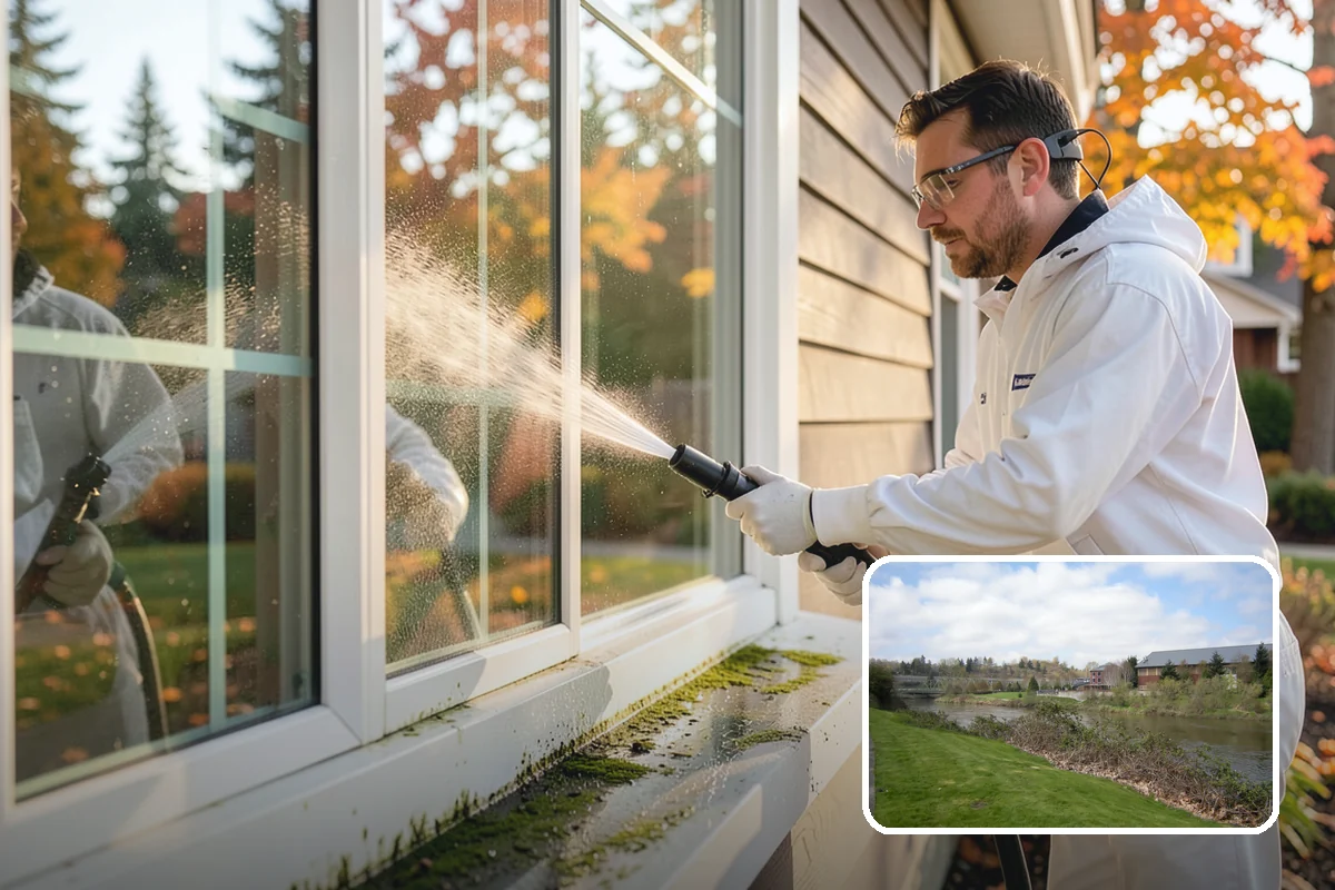 Fence Sealing in Tukwila, King County, WA - Sheds rain to slow rot in posts, rails, and pickets
