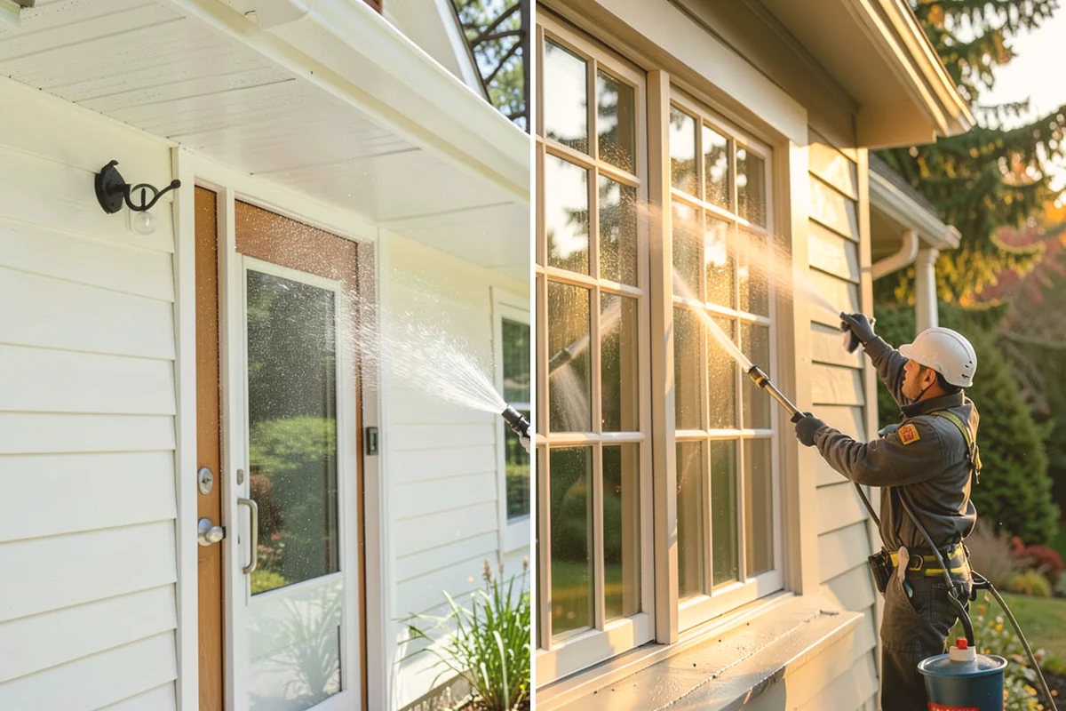 Fence Stain Stripping in Algona, King County, WA - Test the existing stain to choose the right stripper