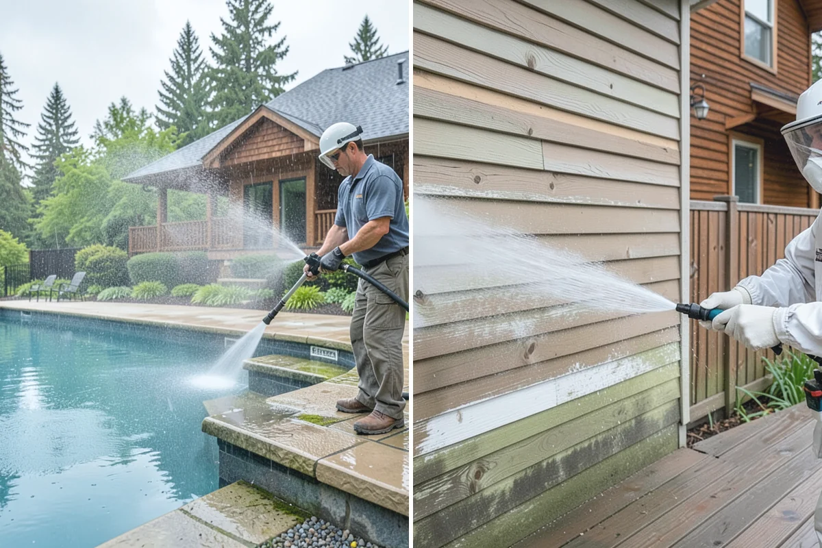 Fence Stain Stripping in Auburn, King County, WA - Test the existing stain to choose the right stripper