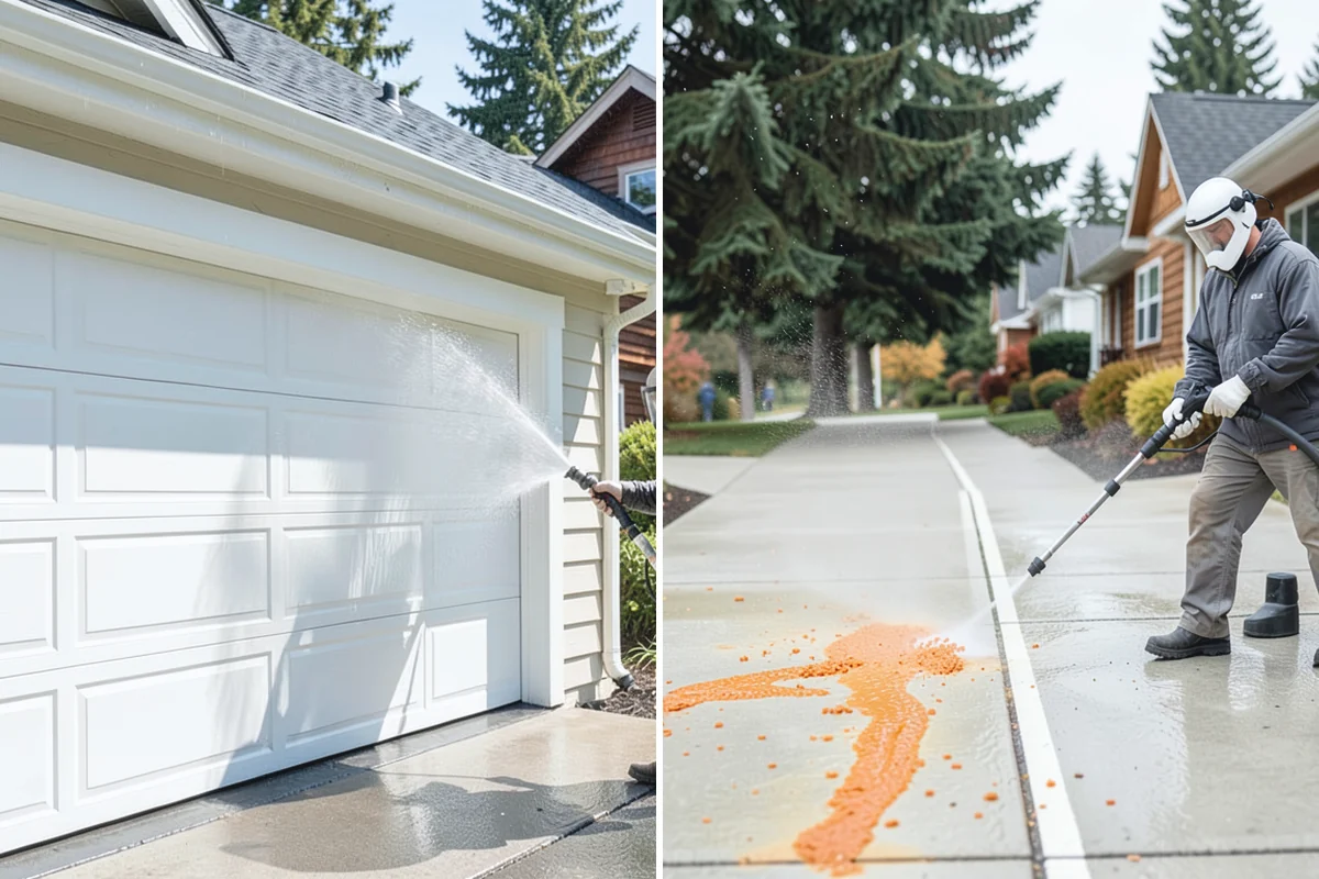 Fence Stain Stripping in Beaux Arts Village, King County, WA - Test the existing stain to choose the right stripper