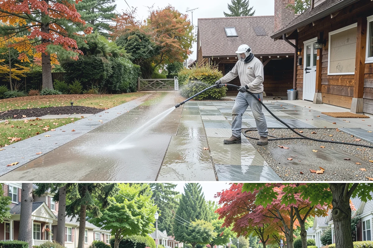 Fence Stain Stripping in Beaux Arts Village, King County, WA - Plan stripping for a dry summer window so the wood can fully dry before you apply new stain.