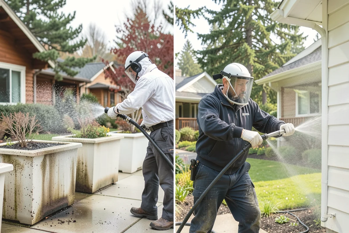 Fence Stain Stripping in Burien, King County, WA - Test the existing stain to choose the right stripper