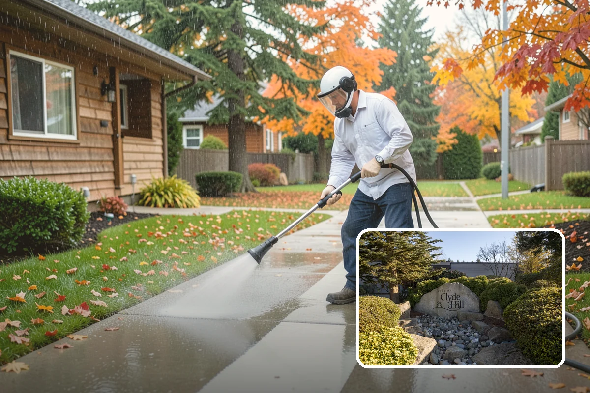 Fence Stain Stripping in Clyde Hill, King County, WA - Removes peeling and blotchy old stain down to bare wood
