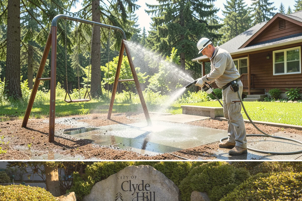 Fence Stain Stripping in Clyde Hill, King County, WA - Plan stripping for a dry summer window so the wood can fully dry before you apply new stain.