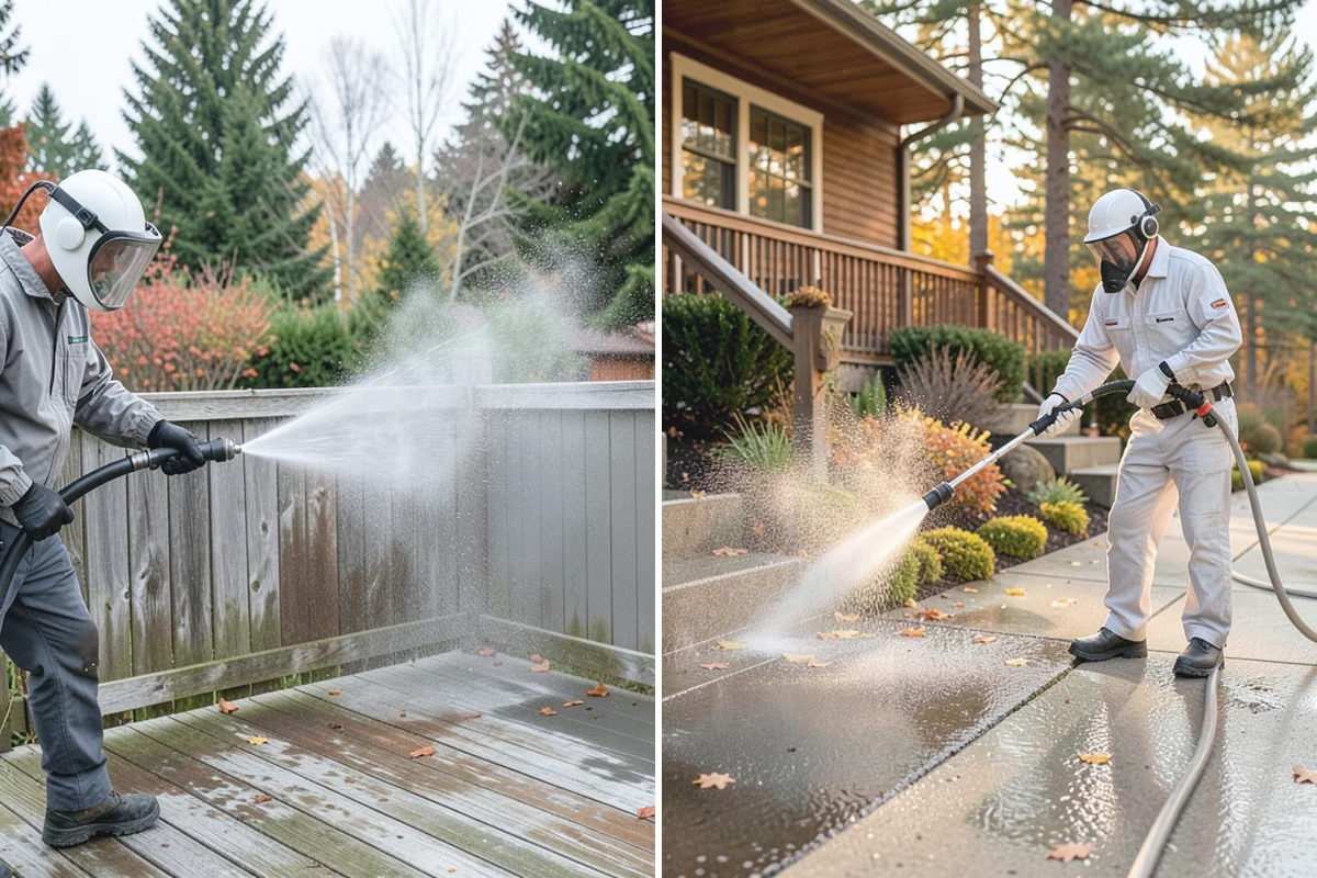 Fence Stain Stripping in Coupeville, Island County, WA - Test the existing stain to choose the right stripper
