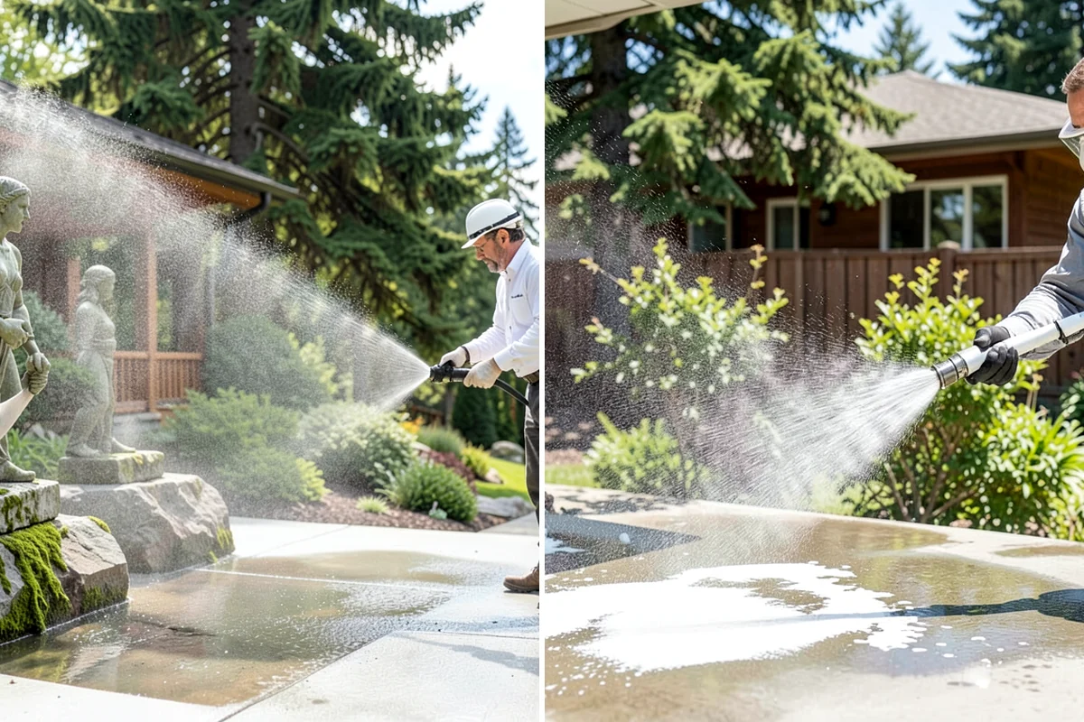 Fence Stain Stripping in DuPont, Pierce County, WA - Test the existing stain to choose the right stripper