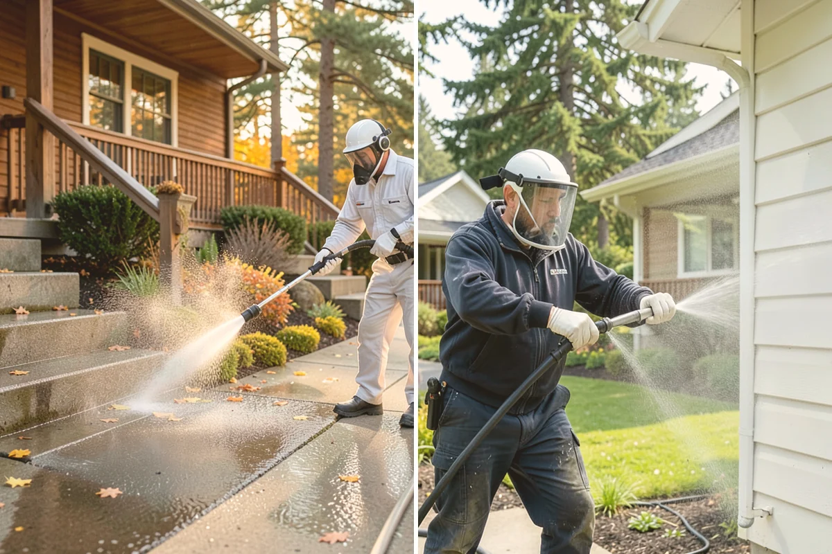 Fence Stain Stripping in Eatonville, Pierce County, WA - Test the existing stain to choose the right stripper