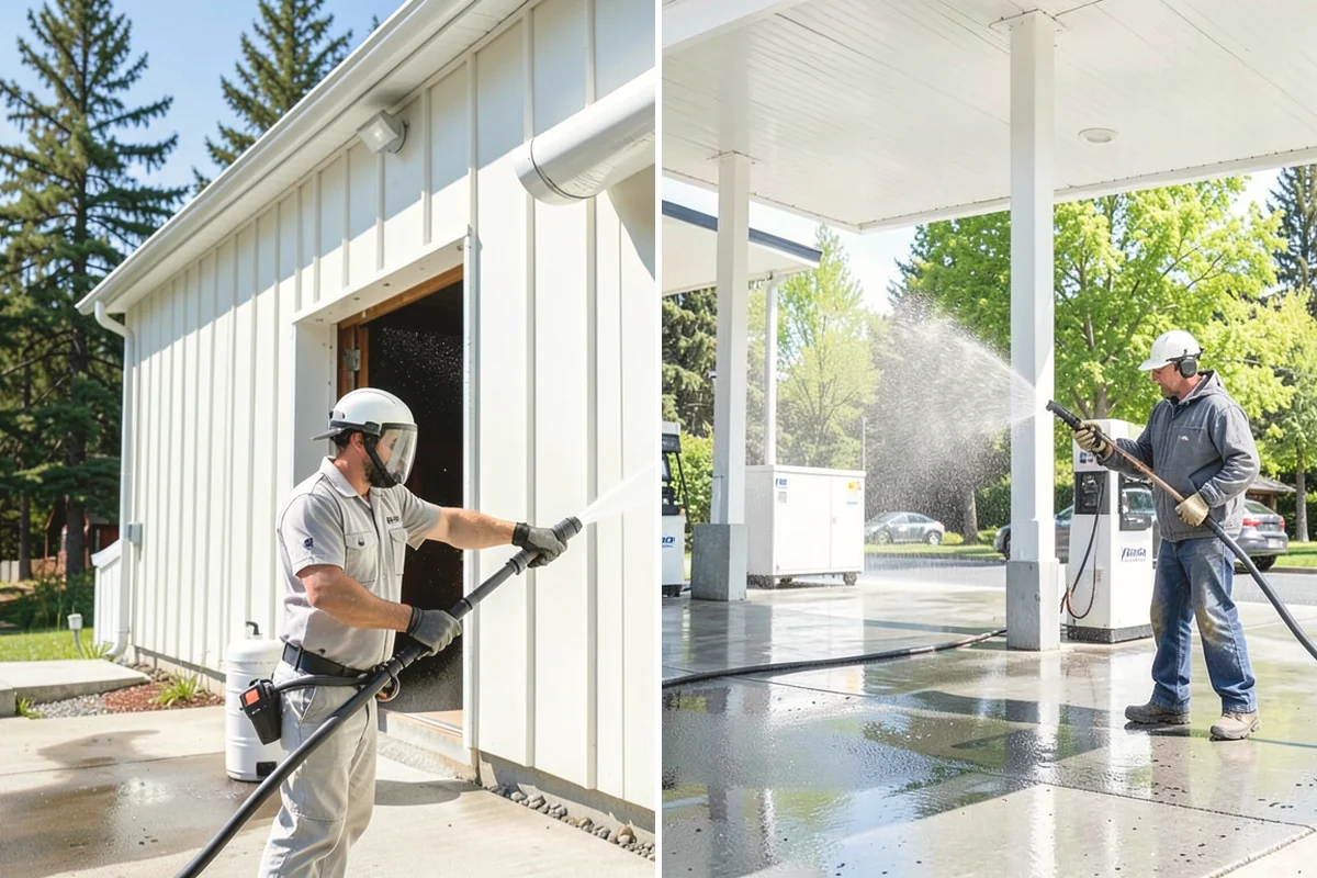 Fence Stain Stripping in Edgewood, Pierce County, WA - Test the existing stain to choose the right stripper