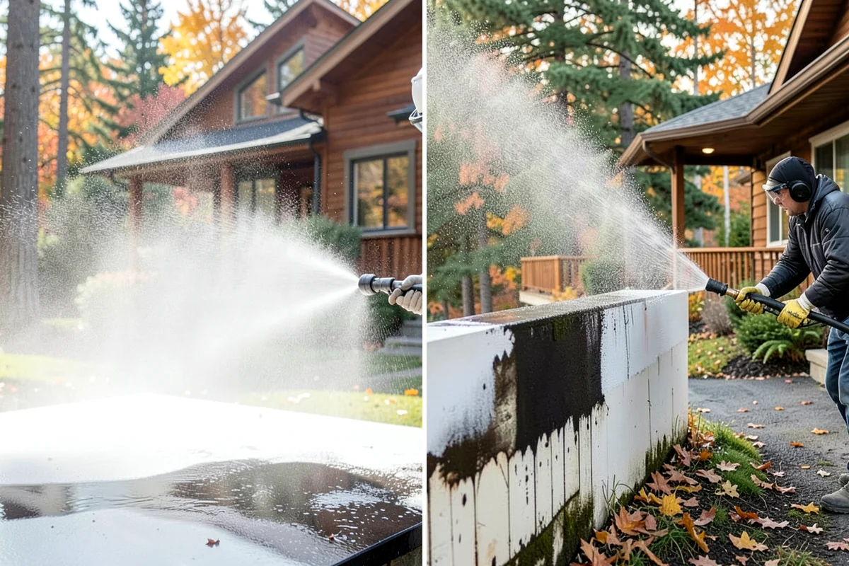 Fence Stain Stripping in Federal Way, King County, WA - Test the existing stain to choose the right stripper