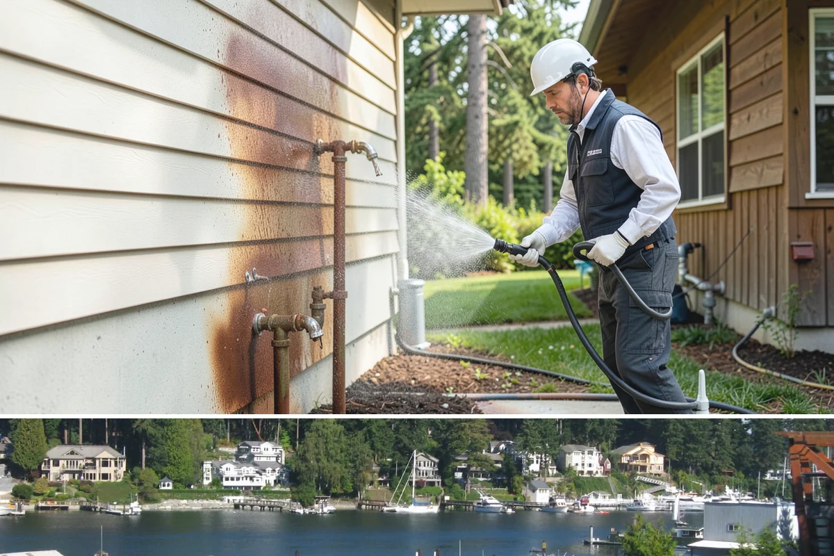 Fence Stain Stripping in Gig Harbor, Pierce County, WA - Plan stripping for a dry summer window so the wood can fully dry before you apply new stain.