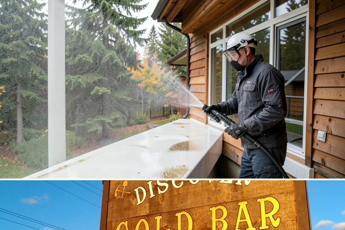Fence Stain Stripping in Gold Bar, Snohomish County, WA - Plan stripping for a dry summer window so the wood can fully dry before you apply new stain.