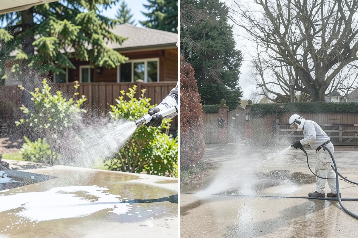 Fence Stain Stripping in Granite Falls, Snohomish County, WA - Test the existing stain to choose the right stripper