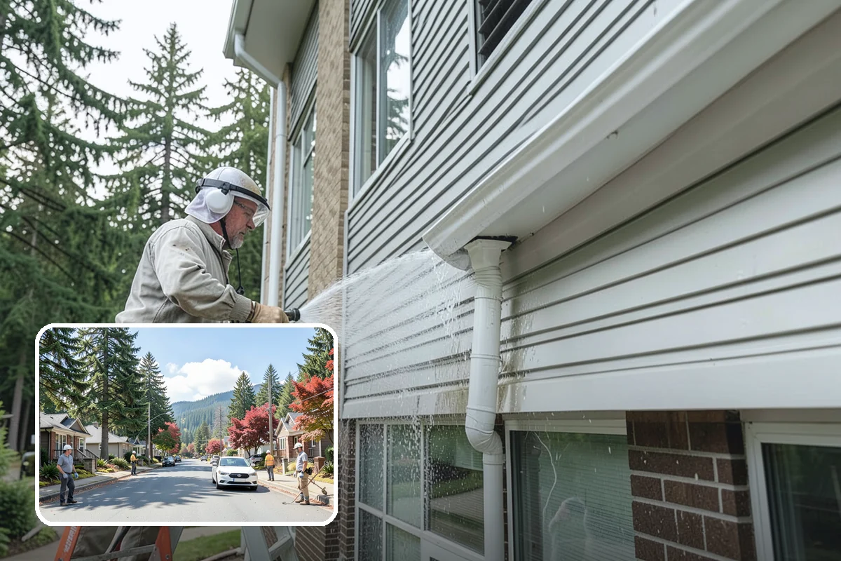 Fence Stain Stripping in Hunts Point, King County, WA - Removes peeling and blotchy old stain down to bare wood