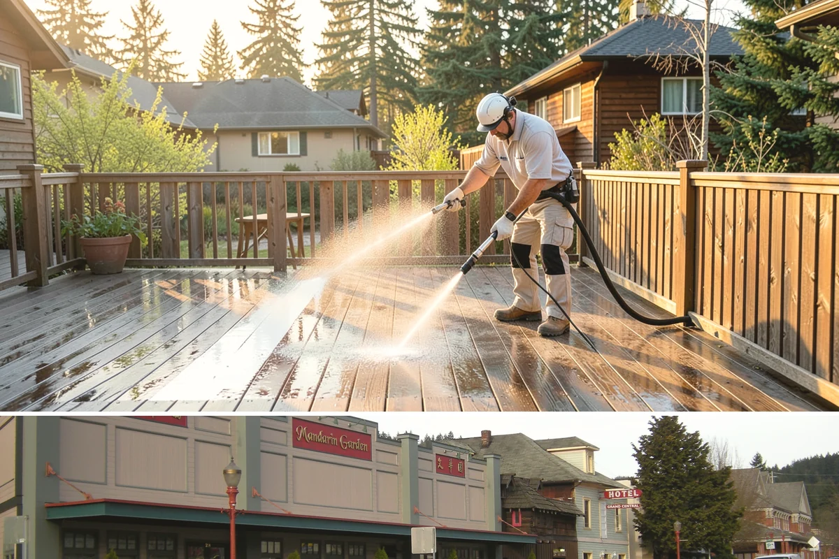 Fence Stain Stripping in Issaquah, King County, WA - Plan stripping for a dry summer window so the wood can fully dry before you apply new stain.