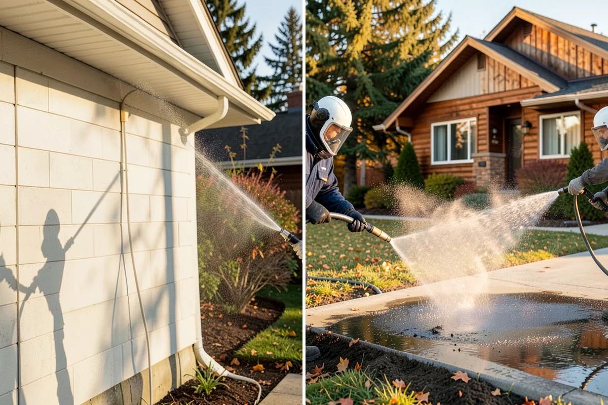 Fence Stain Stripping in Maple Valley, King County, WA - Test the existing stain to choose the right stripper