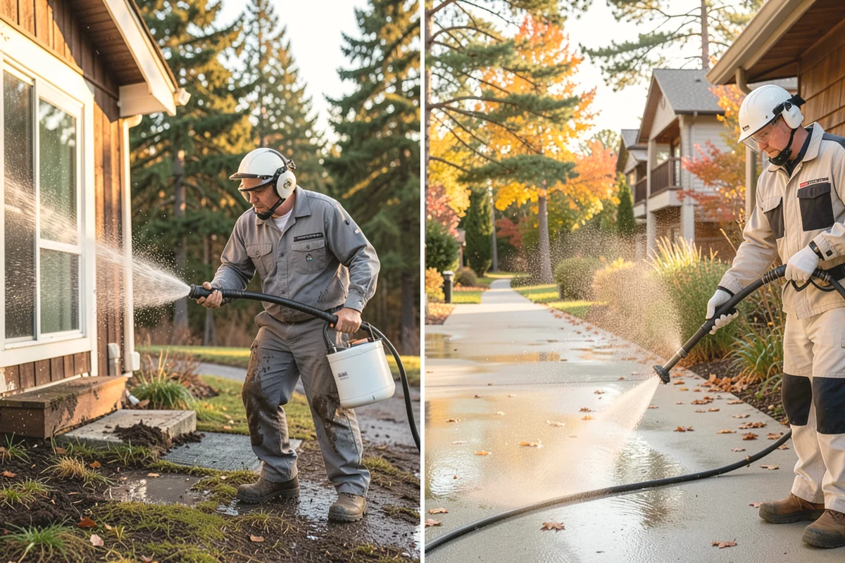 Fence Stain Stripping in Mercer Island, King County, WA - Test the existing stain to choose the right stripper