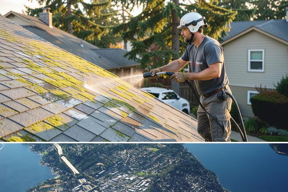 Fence Stain Stripping in Mercer Island, King County, WA - Plan stripping for a dry summer window so the wood can fully dry before you apply new stain.