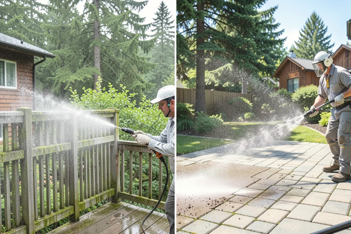Fence Stain Stripping in Mountlake Terrace, Snohomish County, WA - Test the existing stain to choose the right stripper