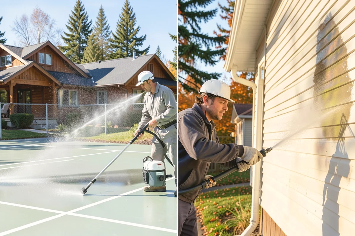 Fence Stain Stripping in Mukilteo, Snohomish County, WA - Test the existing stain to choose the right stripper