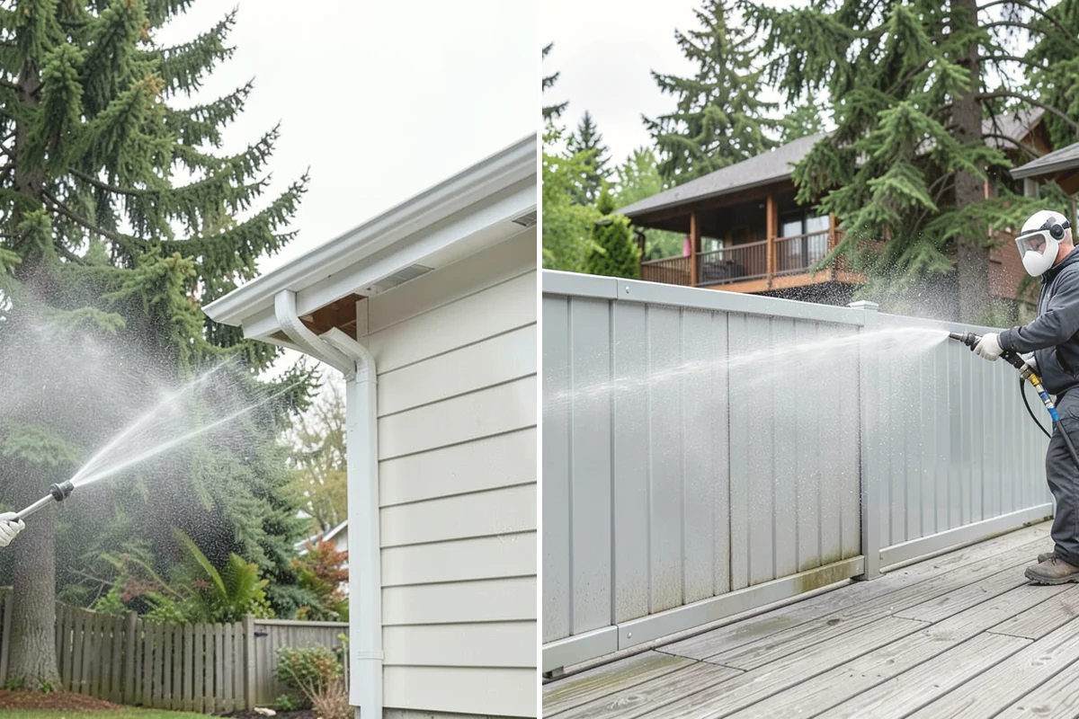 Fence Stain Stripping in North Bend, King County, WA - Test the existing stain to choose the right stripper