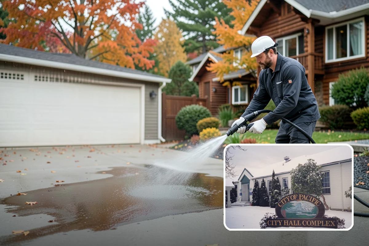 Fence Stain Stripping in Pacific, King County, WA - Removes peeling and blotchy old stain down to bare wood