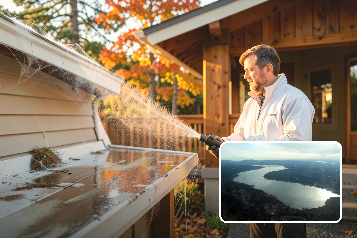 Fence Stain Stripping in Sammamish, King County, WA - Removes peeling and blotchy old stain down to bare wood
