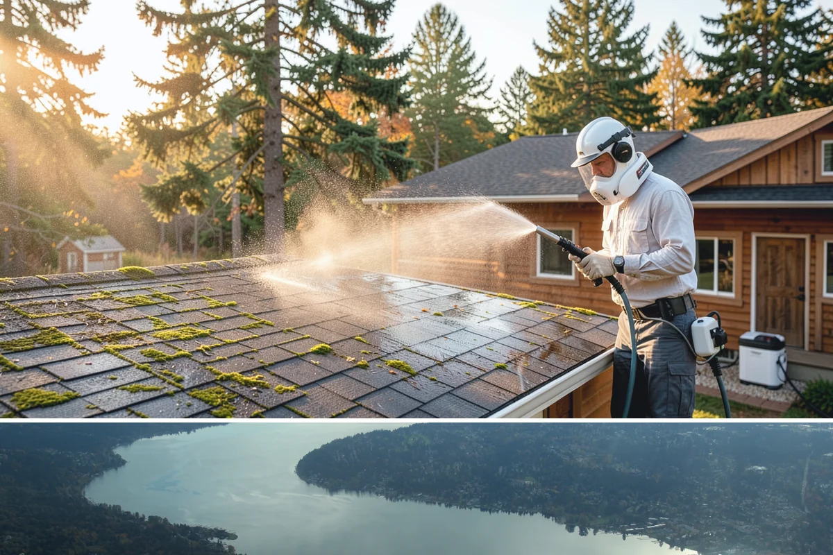 Fence Stain Stripping in Sammamish, King County, WA - Plan stripping for a dry summer window so the wood can fully dry before you apply new stain.