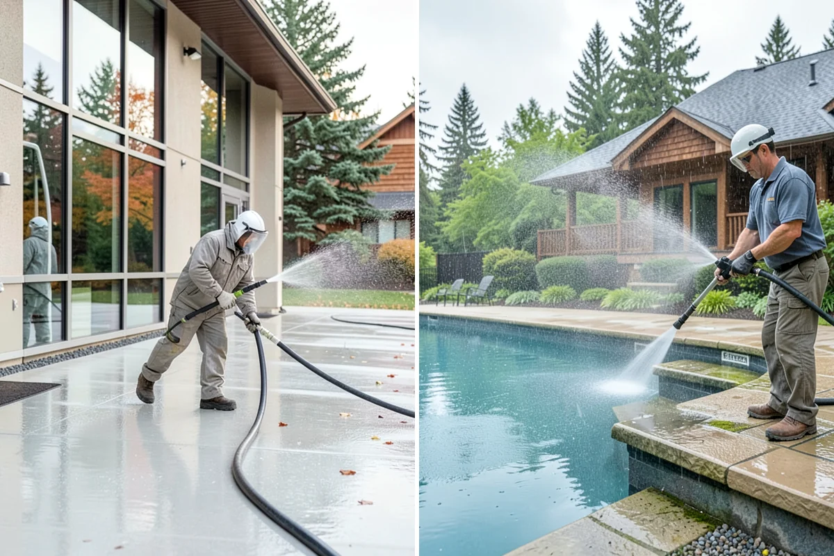 Fence Stain Stripping in SeaTac, King County, WA - Test the existing stain to choose the right stripper