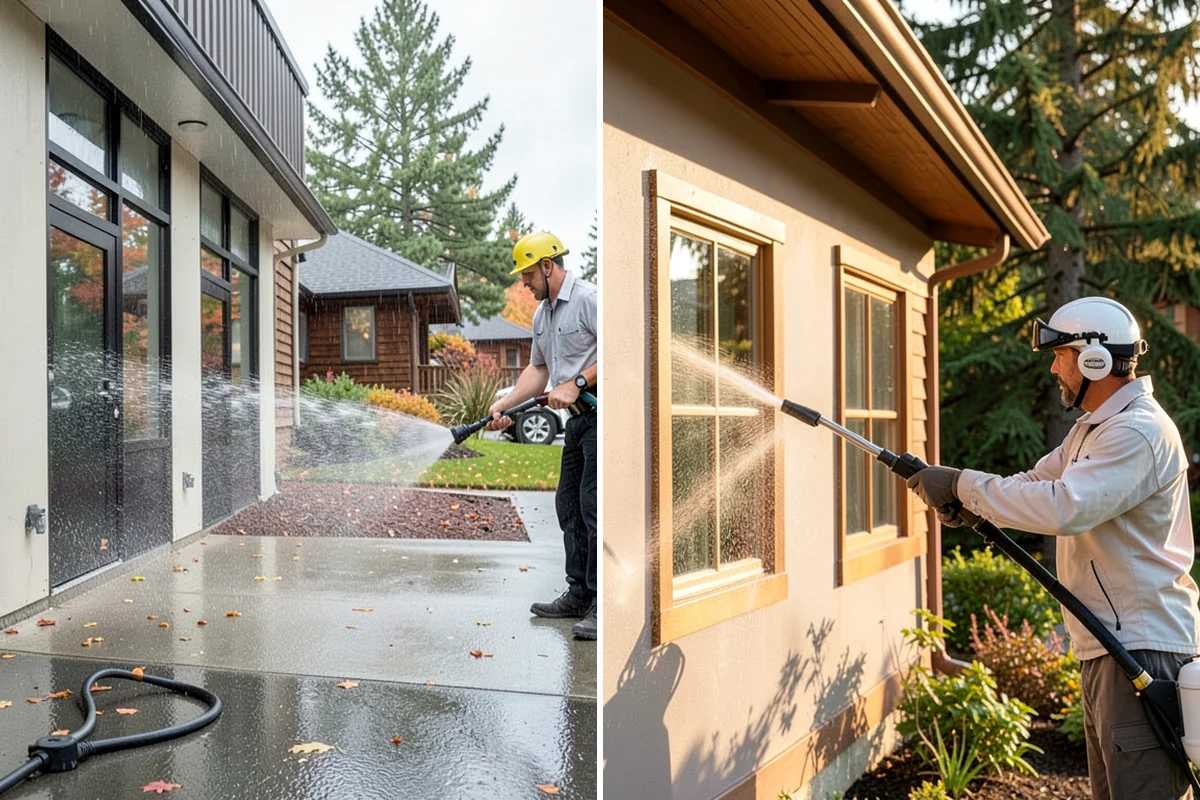 Fence Stain Stripping in Seattle, King County, WA - Test the existing stain to choose the right stripper
