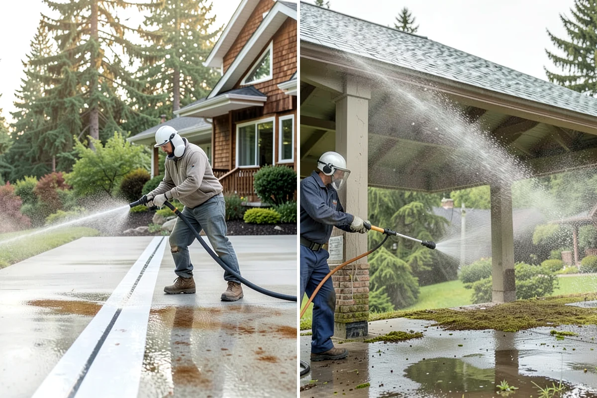 Fence Stain Stripping in Shoreline, King County, WA - Test the existing stain to choose the right stripper