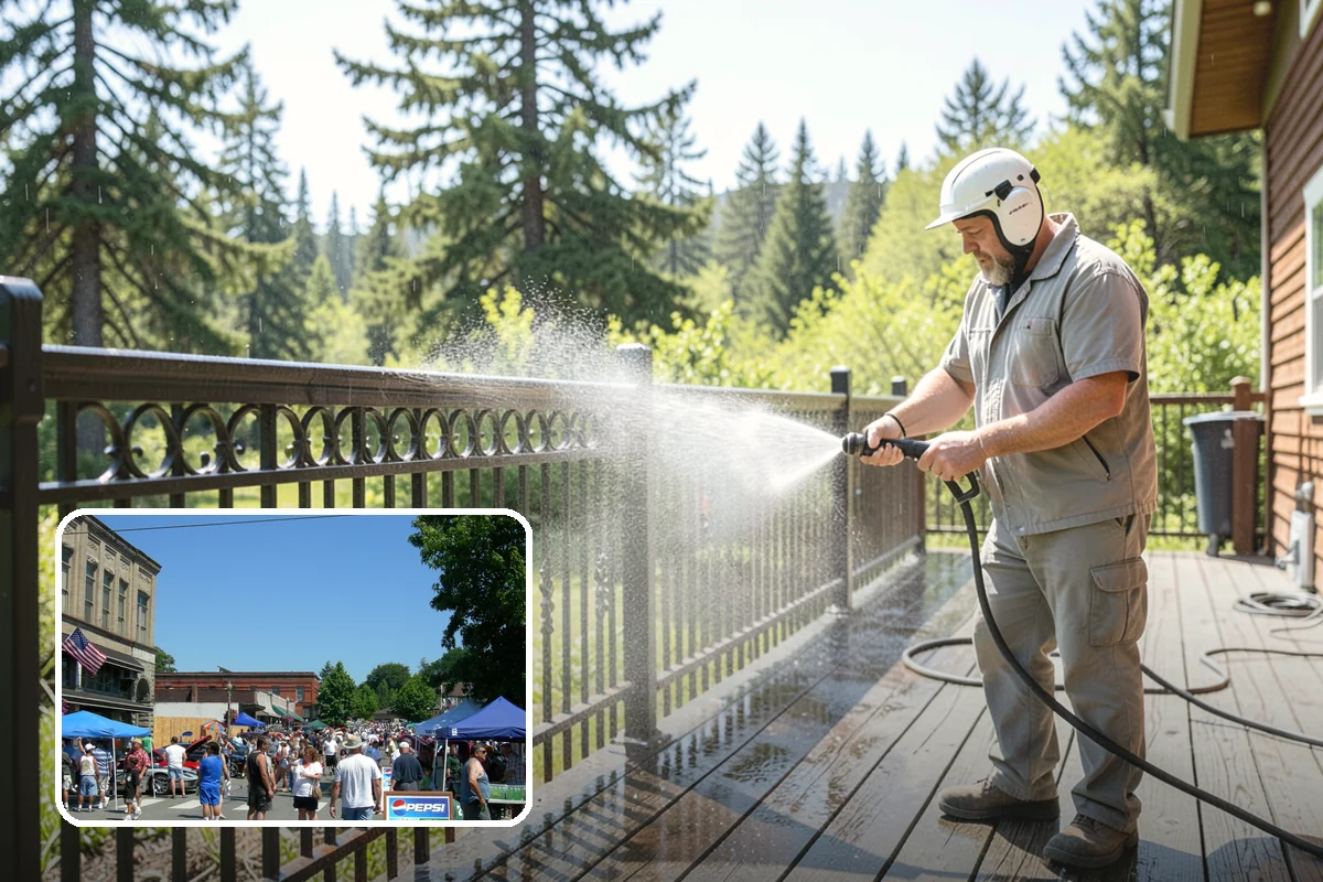 Fence Stain Stripping in Snohomish, Snohomish County, WA - Removes peeling and blotchy old stain down to bare wood