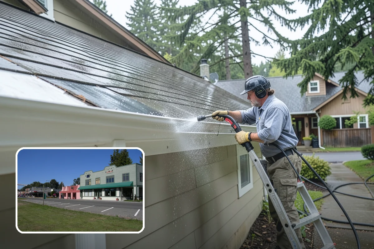 Fence Stain Stripping in Snoqualmie, King County, WA - Removes peeling and blotchy old stain down to bare wood