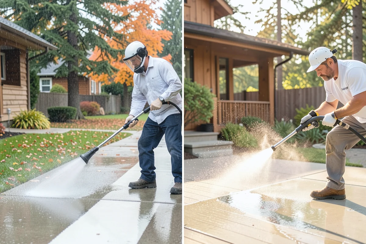 Fence Stain Stripping in South Prairie, Pierce County, WA - Test the existing stain to choose the right stripper
