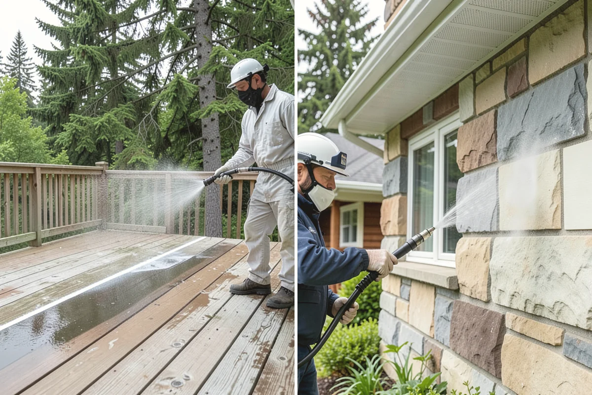 Fence Stain Stripping in Tacoma, Pierce County, WA - Test the existing stain to choose the right stripper