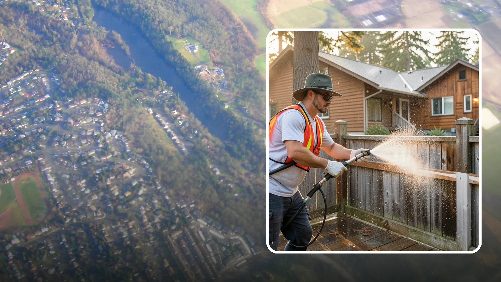 Fence Staining in Algona, King County, WA - Pigmented fence staining that revives faded wood while adding lasting UV and moisture defense to every panel.