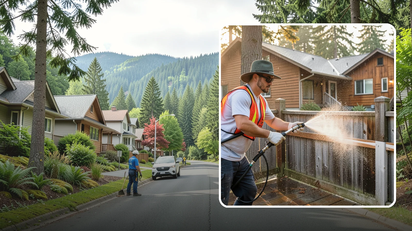 Fence Staining in Darrington, Snohomish County, WA - Pigmented fence staining that revives faded wood while adding lasting UV and moisture defense to every panel.