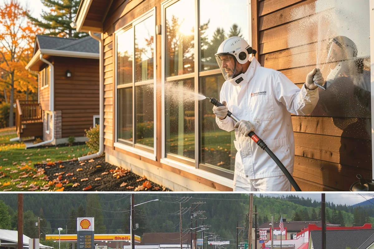 Fence Staining in Granite Falls, Snohomish County, WA - Stain fences during a stretch of dry summer weather so the finish can cure before autumn moisture arrives.