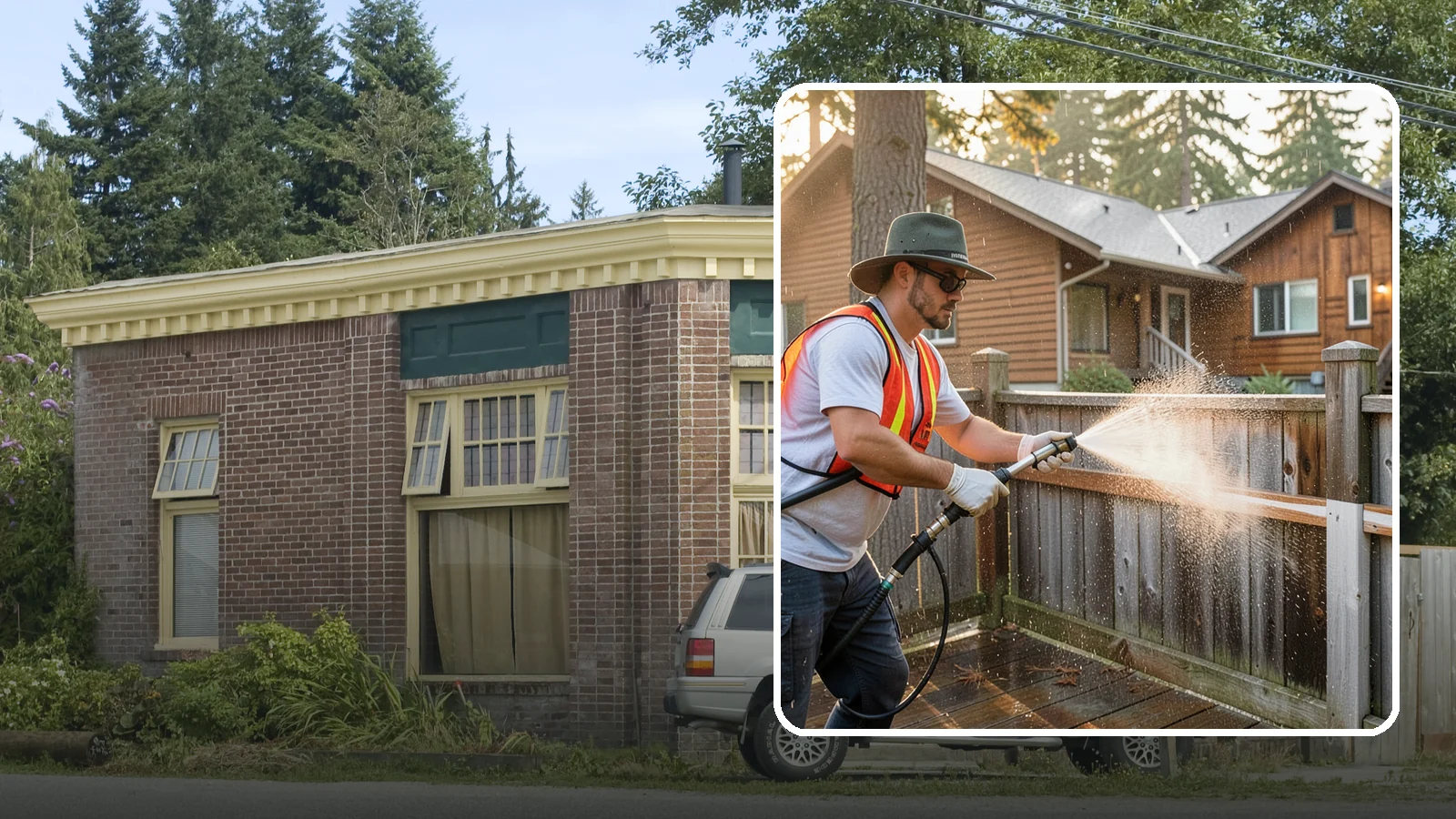 Fence Staining in Hamilton, Skagit County, WA - Pigmented fence staining that revives faded wood while adding lasting UV and moisture defense to every panel.