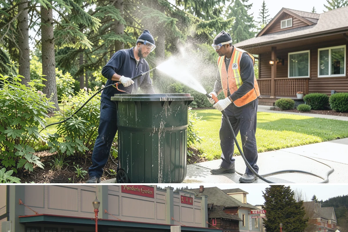Fence Staining in Issaquah, King County, WA - Stain fences during a stretch of dry summer weather so the finish can cure before autumn moisture arrives.