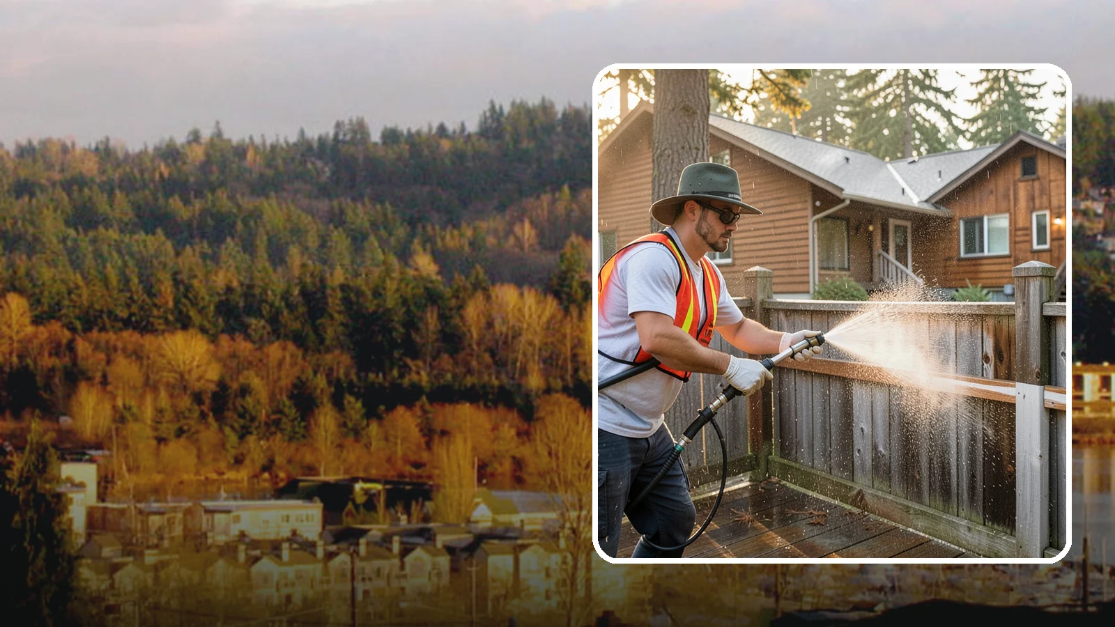 Fence Staining in Kenmore, King County, WA - Pigmented fence staining that revives faded wood while adding lasting UV and moisture defense to every panel.
