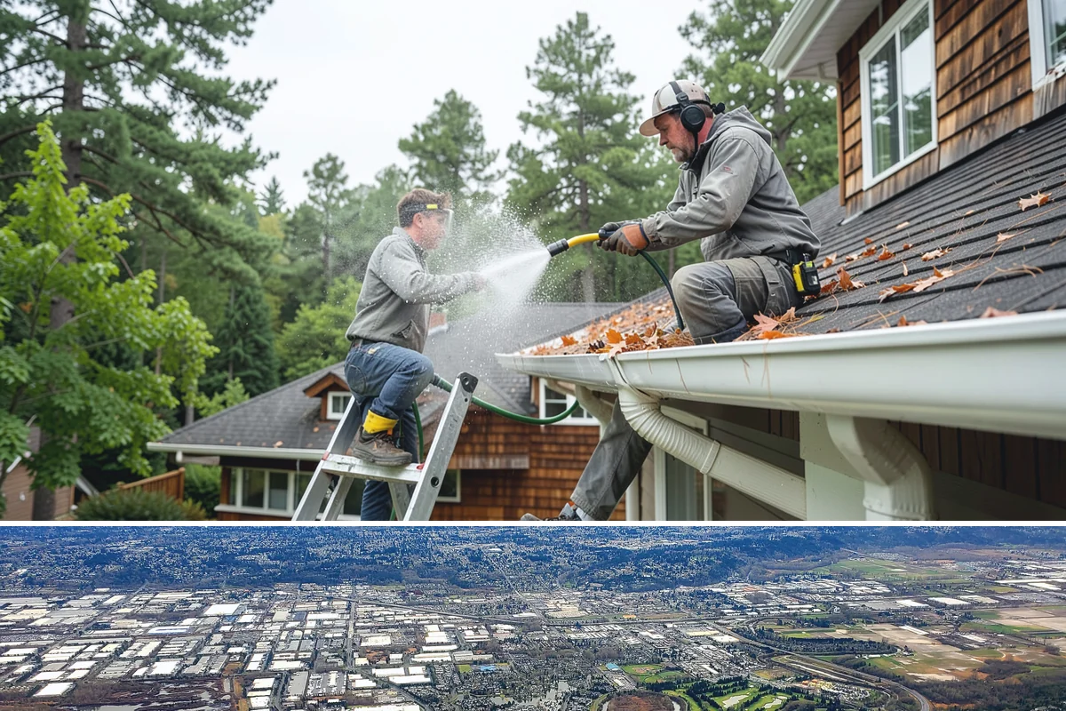 Fence Staining in Kent, King County, WA - Stain fences during a stretch of dry summer weather so the finish can cure before autumn moisture arrives.