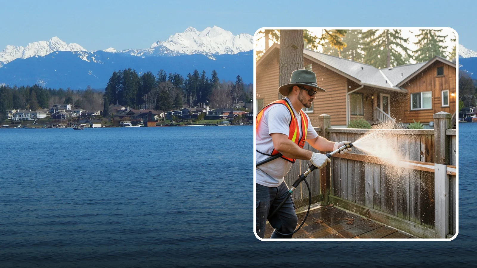 Fence Staining in Lake Stevens, Snohomish County, WA - Pigmented fence staining that revives faded wood while adding lasting UV and moisture defense to every panel.