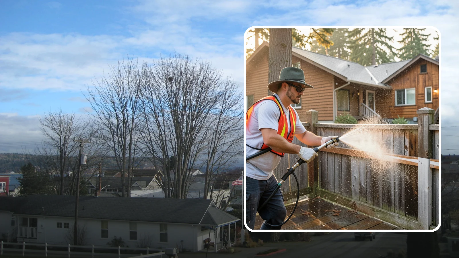 Fence Staining in Langley, Island County, WA - Pigmented fence staining that revives faded wood while adding lasting UV and moisture defense to every panel.